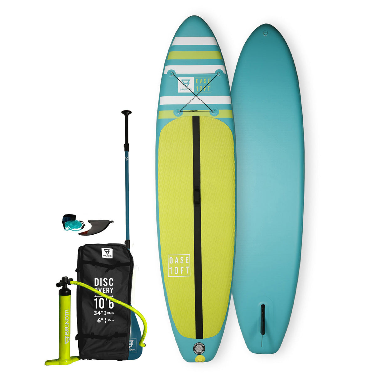 Brunotti Paddleboard Oase10 Lime BIG BLUE Boards