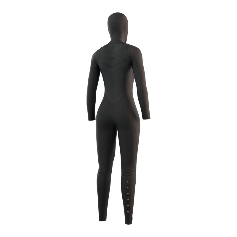 Mystic GEM Hooded Wetsuit 6/4/3mm Women, Front-zip, Black 2022