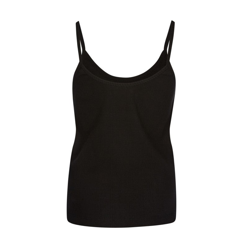 Mystic tanktop Classic Rib Singlet, Black