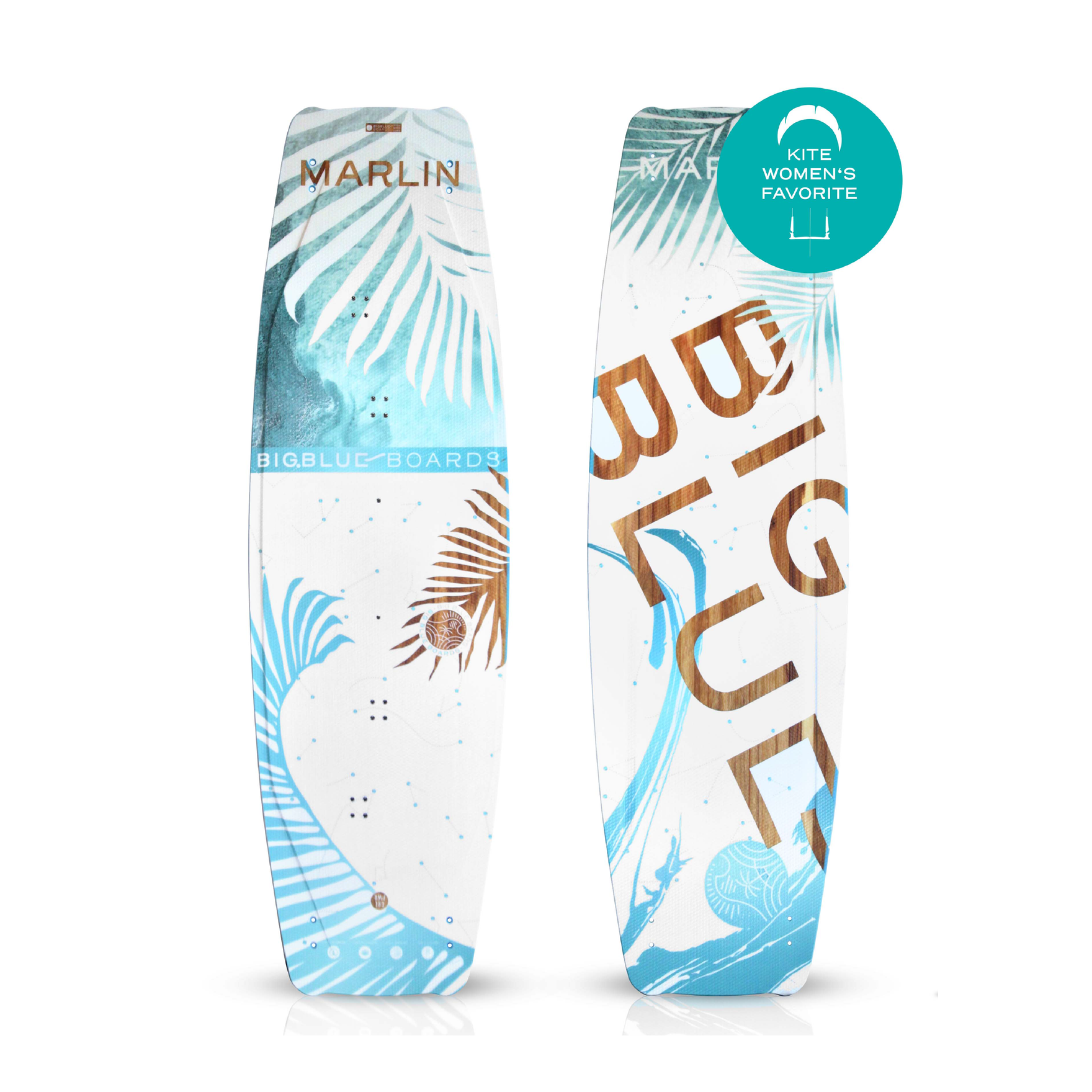 BIG BLUE MARLIN | Kiteboard | Twintip  | Freeride for Women