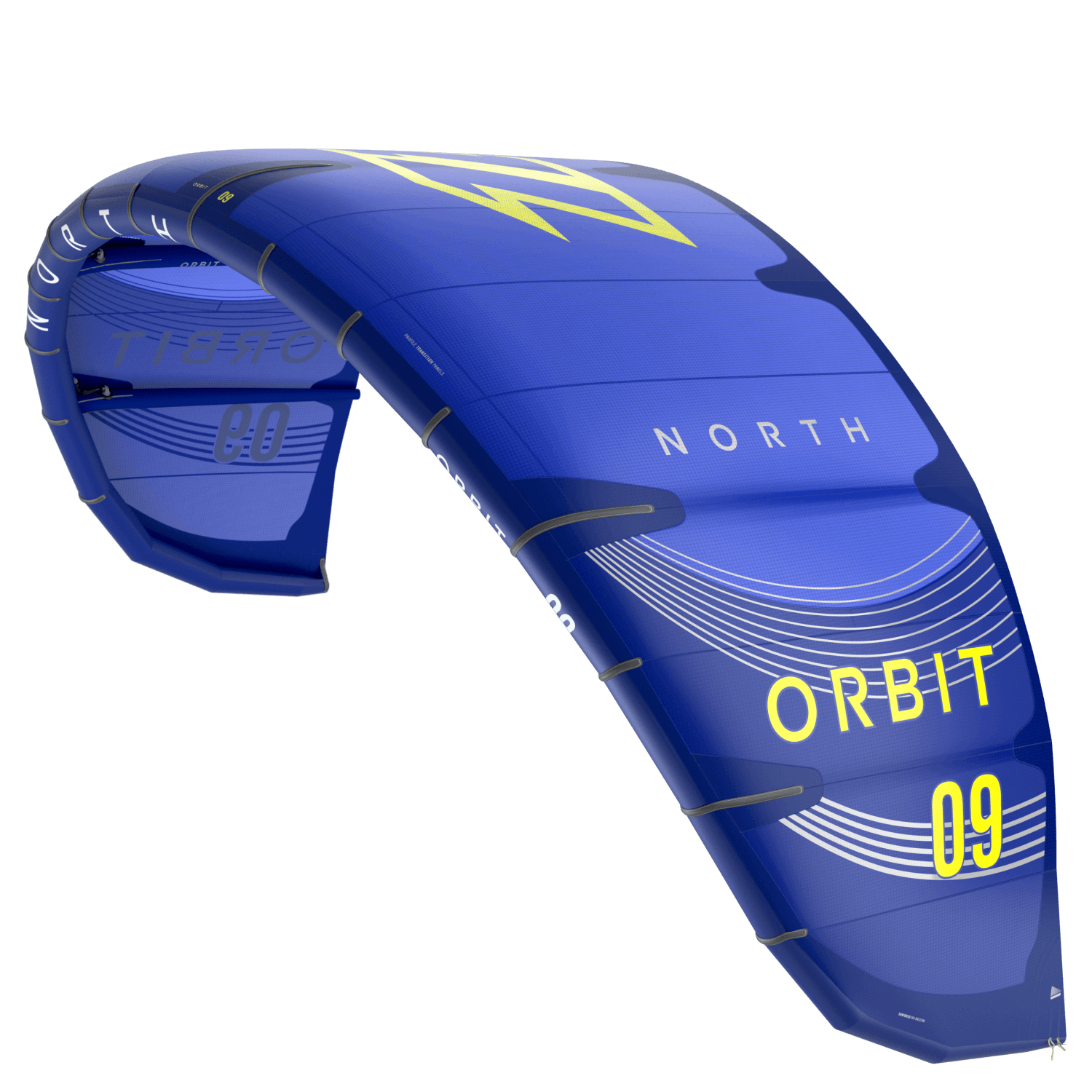 NORTH Orbit Freeride / Big Air kite, 2022 Kite + Bar (optional)