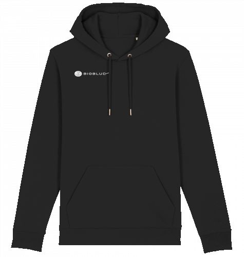 Hoodie | Kitegirl at the bar | black