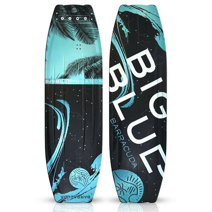 BARRACUDA | carbon kiteboard for women | Freestyle Twin Tip | BIG BLUE - BIG BLUE Boards