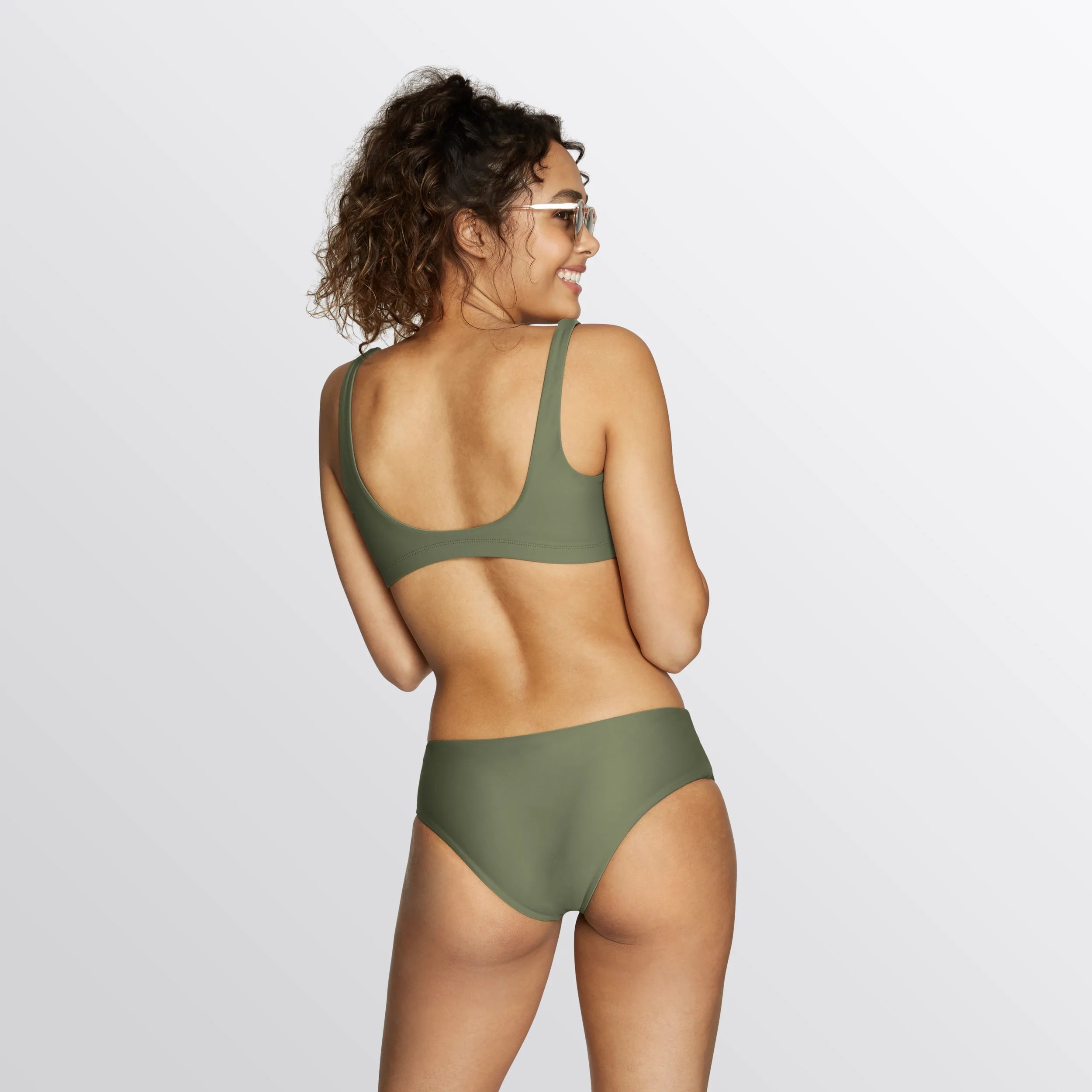 Olive bikini deals top